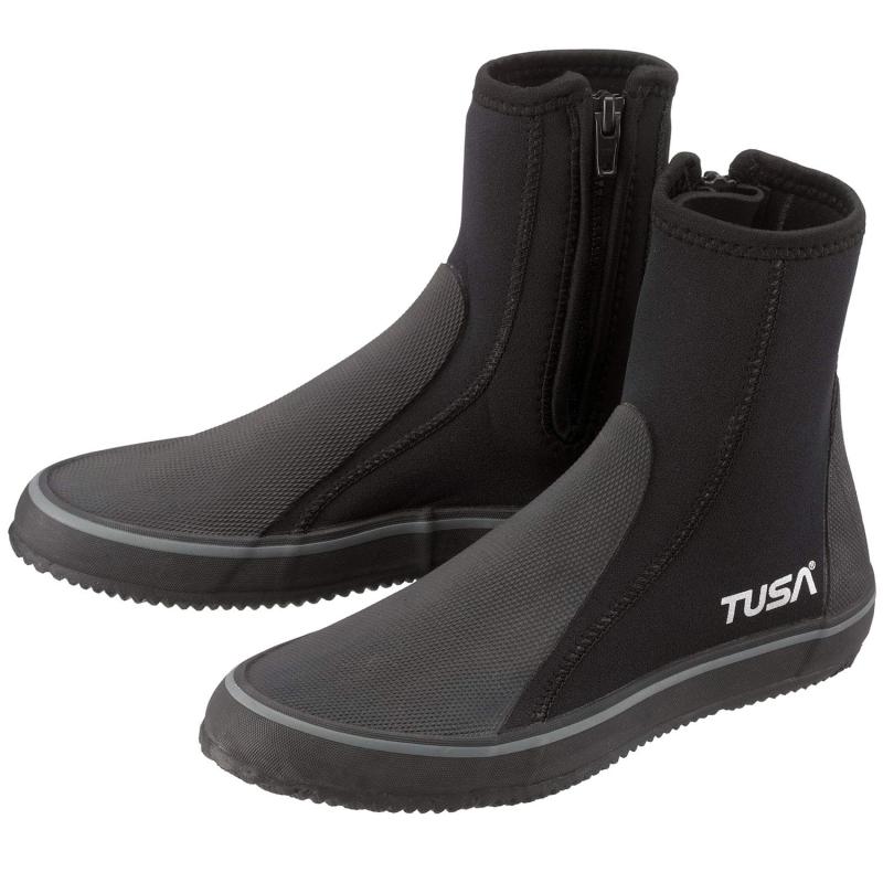 TUSA DB0104 3mm ダイビングブーツ 22cm BK DB-0104