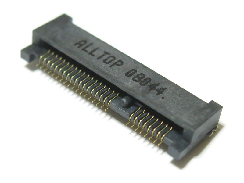 mini pci-e/mini pci express コネクター スロット端子 =4mm