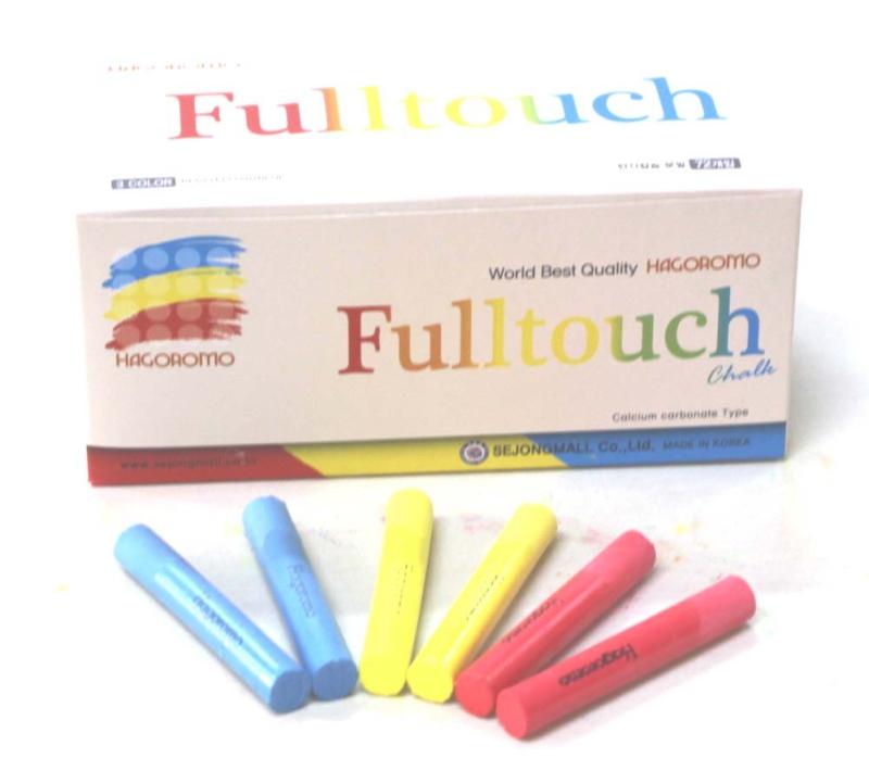 AGMO フルタッチチョーク3色セット（赤、黄、青）72本入 (Fulltouch 3-color Mix Chalk 72pcs)