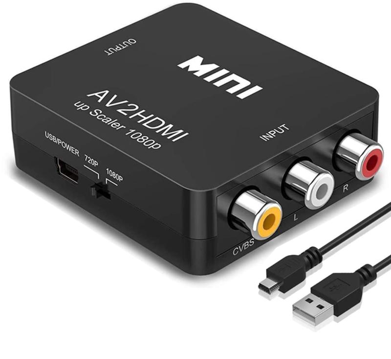 RCA to DMI変換コンバーター AV to DMI 変換器 AV2DMI コンポジットをDMIに変換ア...