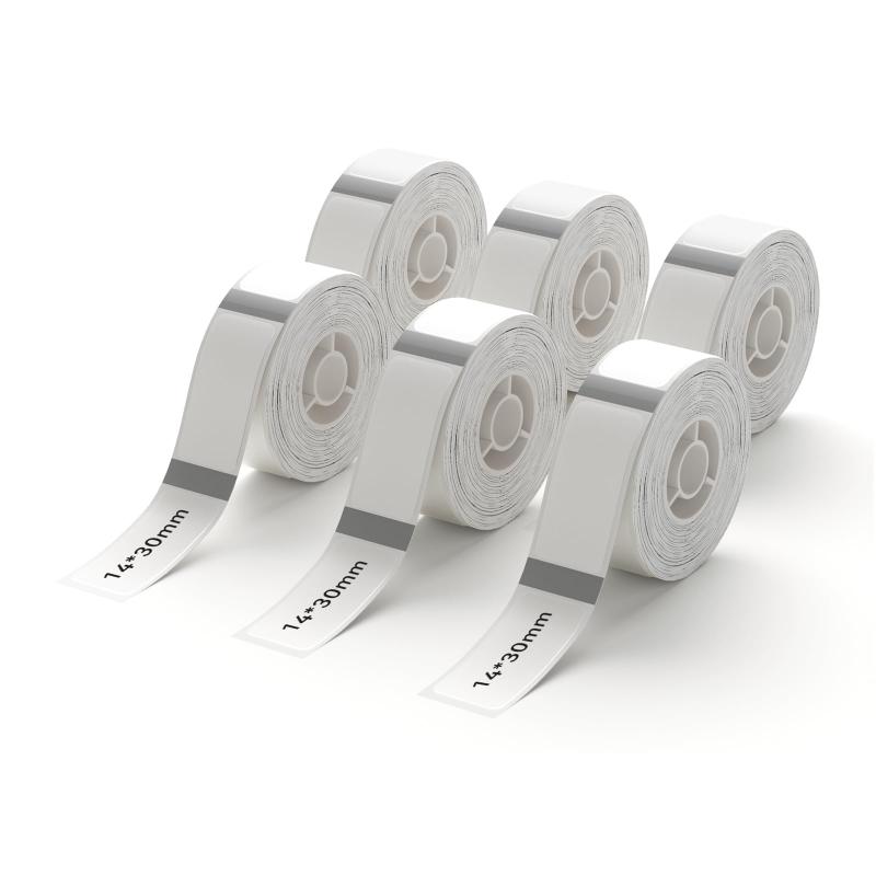 6 Rolls Labels