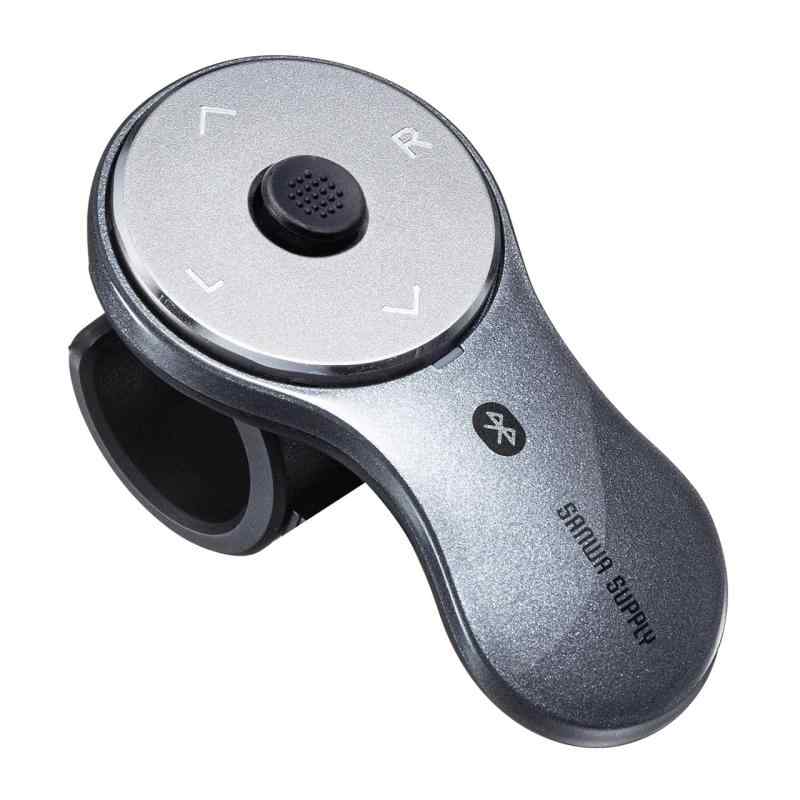 ダイレクト 操作性UP版 リングマウス Bluetooth 充電式 PowerPoint・Keynote操作対応 Windows/Mac 5ボタン フィンガーマウス 400-MA156_2