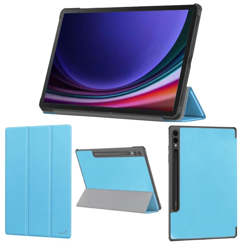 ジョイフル39楽天市場店のwisers Galaxy Tab S9＋ Plus 専用タブレットケース 12.4 インチ 対応 (保護フィルム 付き/スリムタイプ) タブレットカバー 2023年 新型｜アングル2