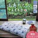 長座布団 高島ちぢみ 発送当日わた入れ 日本製 送料無料ふかふか ギフト ごろ寝マット お昼寝マット ごろ寝クッション ごろ寝ソファ 涼しい 60x110 納涼...