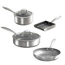 アイリスオーヤマ フライパン 鍋 6点セット 26 20 IH 対応 ダイヤモンドグレイス シルバー KITCHEN CHEF DG-SE6