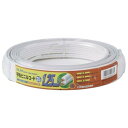 エルパ (ELPA) 1.25コード 配線 電線 DIY 300V 12A 20m 1.25m ホワイト VFF-20LH(W)