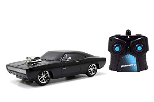 Fast & Furious 1/24 Dom s 70 Dodge Charger R/T Radio Control Car R/C by Jada