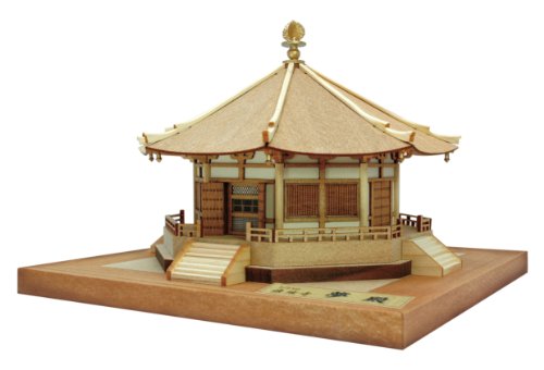 ウッディジョー 1/150 法隆寺 夢殿 木製模型 組立キッ