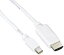 쥳 Mini DisplayPort () - HDMI () Ѵ֥ 1m ۥ磻 AD-MDPHDMI10WH