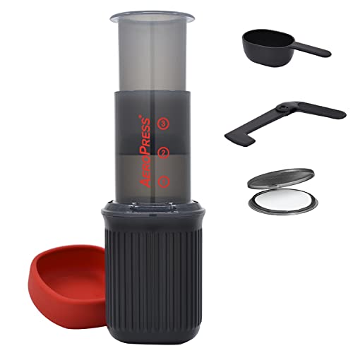 楽天ジョイフルタウンAeroPress（エアロプレス） ポータブルトラベルコーヒープレス Go 1〜3杯 おいしいコーヒー エスプレッソ コールドブリューコーヒーを1分で作る