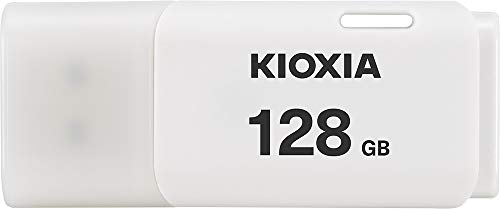128GB USBメモリ USB2.0 KIOXIA キオクシア TransMemory U202 キャップ式 ホワイト 海外リテール LU202W128GG4