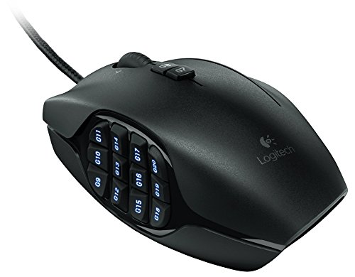 LOGITECH LOGICOOL MMO ゲーミングマウス G600 並 行 輸 入 品 ブラック