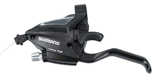 ޥ(SHIMANO) եƥ/֥졼С(MTB) ST-EF500-L СΤ 3S 2ե󥬡 ֥å ESTEF5002LSBL ACERA()