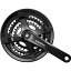 シマノ (SHIMANO) フロントチェーンホイール (MTB) FC-TY501 48×38×28T 175mm 8S/7S/6S チェーンガード..