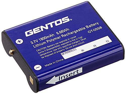 GENTOS(ジェントス) GT-105R/305R/505R用 専用充電池 GT-05SB