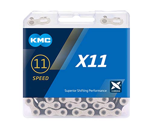 ケイエムシー(KMC) X11 11SPEED 用チェーン NP/BLACK 118L KMC-X11-SV/BK 1