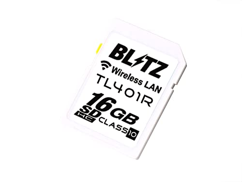 ブリッツ(BLITZ) レーダー探知機用Touch-BRAIN LASER 無線LAN内蔵SDHCカードTL401R BWSD16-TL401R 黒