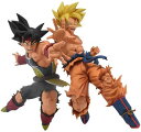 バンプレスト ドラゴンボール超 とよたろうが描いてみた 親子かめはめ波 孫悟空,バーダック 全2種