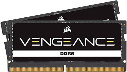 CORSAIR DDR5-4800MHz ノートPC用 メモリ VENGEANCE DDR5 64GB 32GB×2枚 SO-DIMM CMSX64GX5M2A4800C40 (PC5-38400)