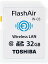 TOSHIBA ̵LAN FlashAir SDHC 32GB Class10  () SD-WE032G