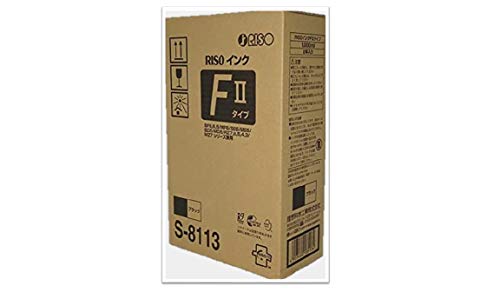 理想科学工業 RISO インク Fタイプ ブラック S-8113