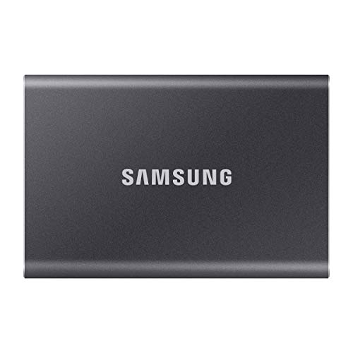 Samsung T7 1TB 最大転送速度1,050MB/秒 PS4/PS5動作確認済み USB3.2 Gen2 外付けSSD (ポータブルSSD) グレー MU-PC1T0T/EC 国内正規保証品