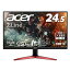 Acer ゲーミングモニター SigmaLine KG251QZbmiipx 24.5インチ VA 非光沢 フルHD 1ms(VRB)240Hz HDMI (250Hz DisplayPort/オーバークロック) AMD FreeSync? Premium HDR 10 スピーカー内蔵 VESAマウント対応 チルト フリッカーレス ブルーライト軽減