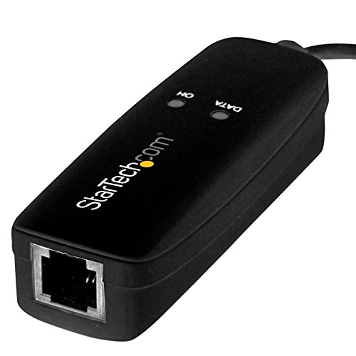 StarTech.com USB Faxモデム／USB 2.0／56K V92モデムアプター／外付けアナログモデム USB56KEMH2