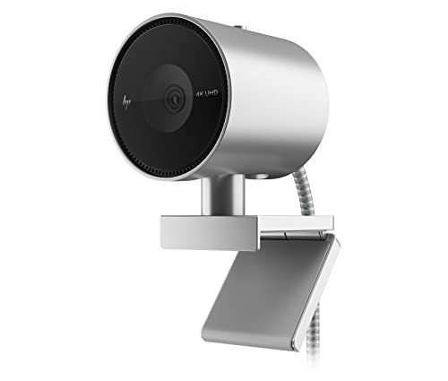 HP 4K Webカメラ マイク付き 広角103° ウェブカメラ Webcam UHD 広角103° PureCelピクセルテクノロジー プライバシーシャッター搭載 キーストーン補正 配信向け HP 950 (型番:4C9Q2AA#UUF)