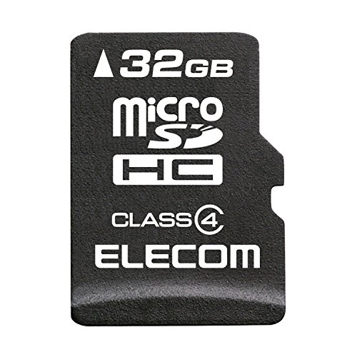 【2014年モデル】エレコム microSD 32GB Class4 【データ復旧1年間1回無料サービス付】 MF-MSD032GC4R