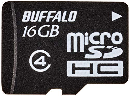 BUFFALO 防水仕様 Class4対応 microSDHC 16GB RMSD-BS16GB