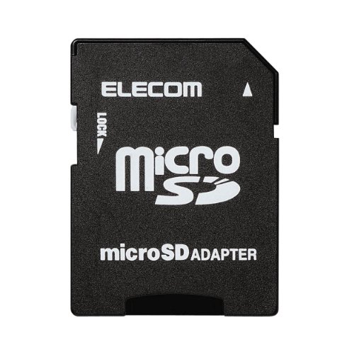 ELECOM microSDメモリ 変換アダプタ MF-AD