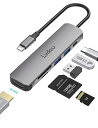 USB C ハブ アダプタ 6-in-1 Lvdou マルチポート U...(2)