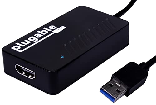 Plugable USB3.0 ディスプレイアダプタ HDMI 2K 1080p 対応 - USB グラフィック変換アダプタ DisplayLi..