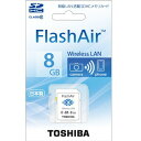 TOSHIBA FlashAir SDカード 8GB SD-WB008G