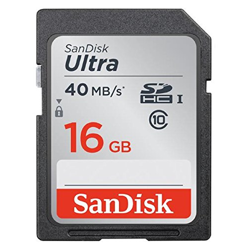 SanDisk Ultra SDHCカードUHS-I Class10 16GB 40MB/Sec  SDSDUN-016G-J01