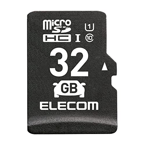 エレコム microSD 32GB SDHC ドライブレコーダー 高耐久 Class10 UHS-I MF-DRMR032GU11