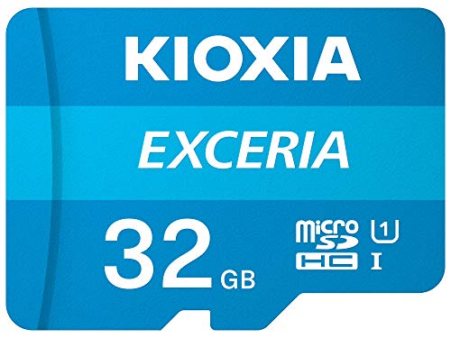 Kioxia (LINVA) 32GB microSD Exceria tbV[J[h A_v^[t U1 R100 C10 tHD ǂݎ 100MB/b LMEX1L032GG2