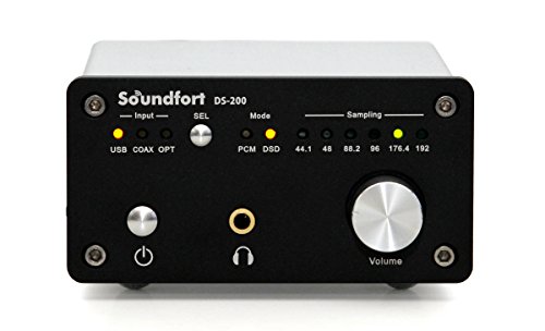 Soundfort DS-200: nCptH[}XUSB DACi32bit/192kHz, DSD5.6MHzΉ^ʂȃfW^ój wbhtHAv