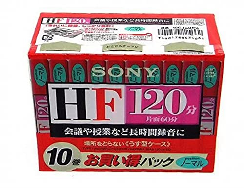 ソニー 120分オーディオテープ10本パ