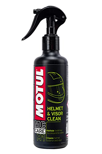 MOTUL(モチュール) M1 HELMET & VISOR CLEAN (M1ヘルメット&バイザークリーン) ヘルメット外装&バイザー用洗浄剤 [正規品] 250ml 16409011