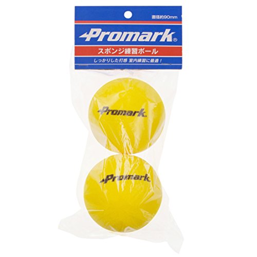 サクライ貿易(SAKURAI) Promark(プロマーク) 野球 トレーニングボール 練習球 スポンジ ボール 2個入り..