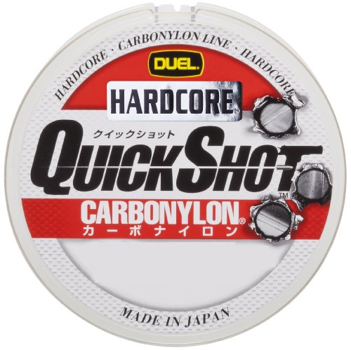 DUEL(デュエル) HARDCORE(ハードコア) カーボナイロンライン 14Lbs. HARDCORE QUICK SHOT CN 150m 14LbS. チタンゴールド バス H3350