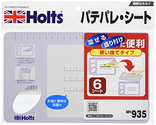 ホルツ 補修用品 パテ用パレット パテパレシート 6シート入り 使い捨てタイプ Holts MH935