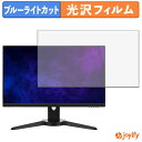 【ポイント2倍】 【 ブルーライトカット 】フィルム ViewSonic XG2409A 保護フィルム 光沢 鮮明 画面保護 ブルーライトカットフィルム 指紋防止 液晶保護フィルムモニター
