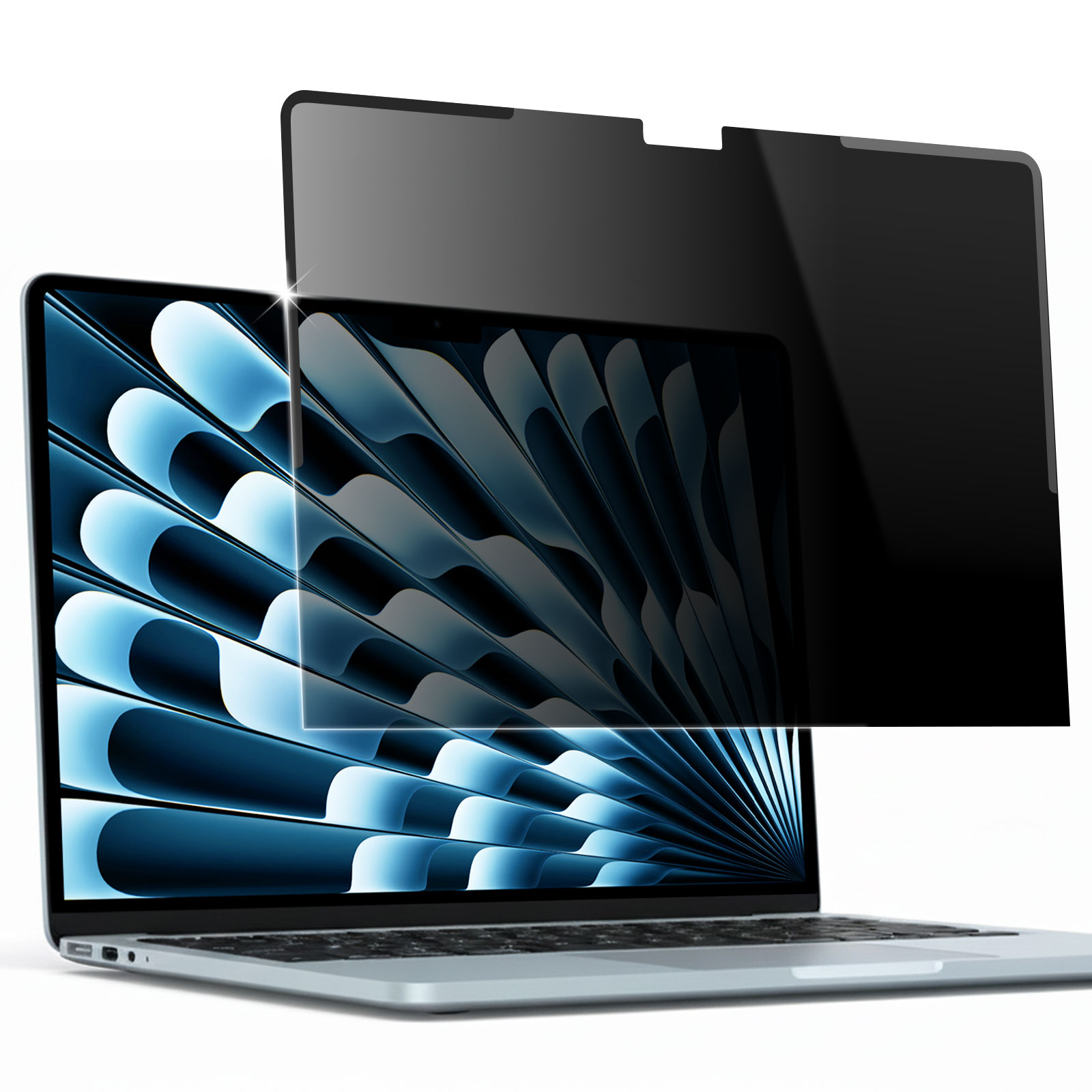 【ポイント2倍】 【改良版】 覗きみ防止 MacBook Air 13.6 / Macbook Pro 14プライバシーフィルター マ..