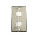 パナソニック WN7502010 フルコート加工 フルカラー 新金属プレート 2コ用 (10枚入)