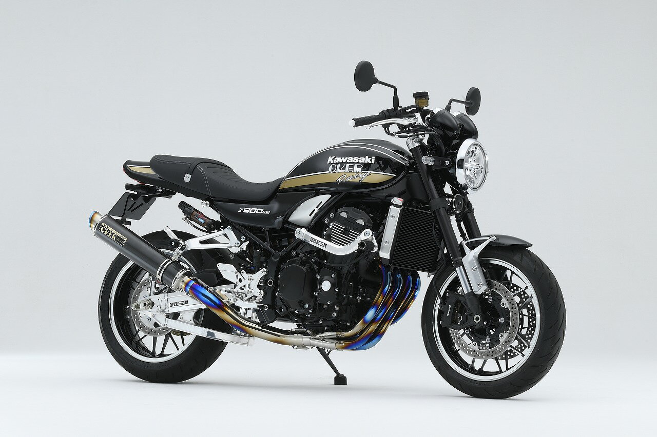 Rakuten - 【在庫有】OVER Racing（オーヴァーレーシング）GP-PERFORMANCE チタンカーボン 4-1 Z900RS(23-) 政府認証マフラー 8BL-ZR900K H28年騒音規制 R2年排ガス規制 対応