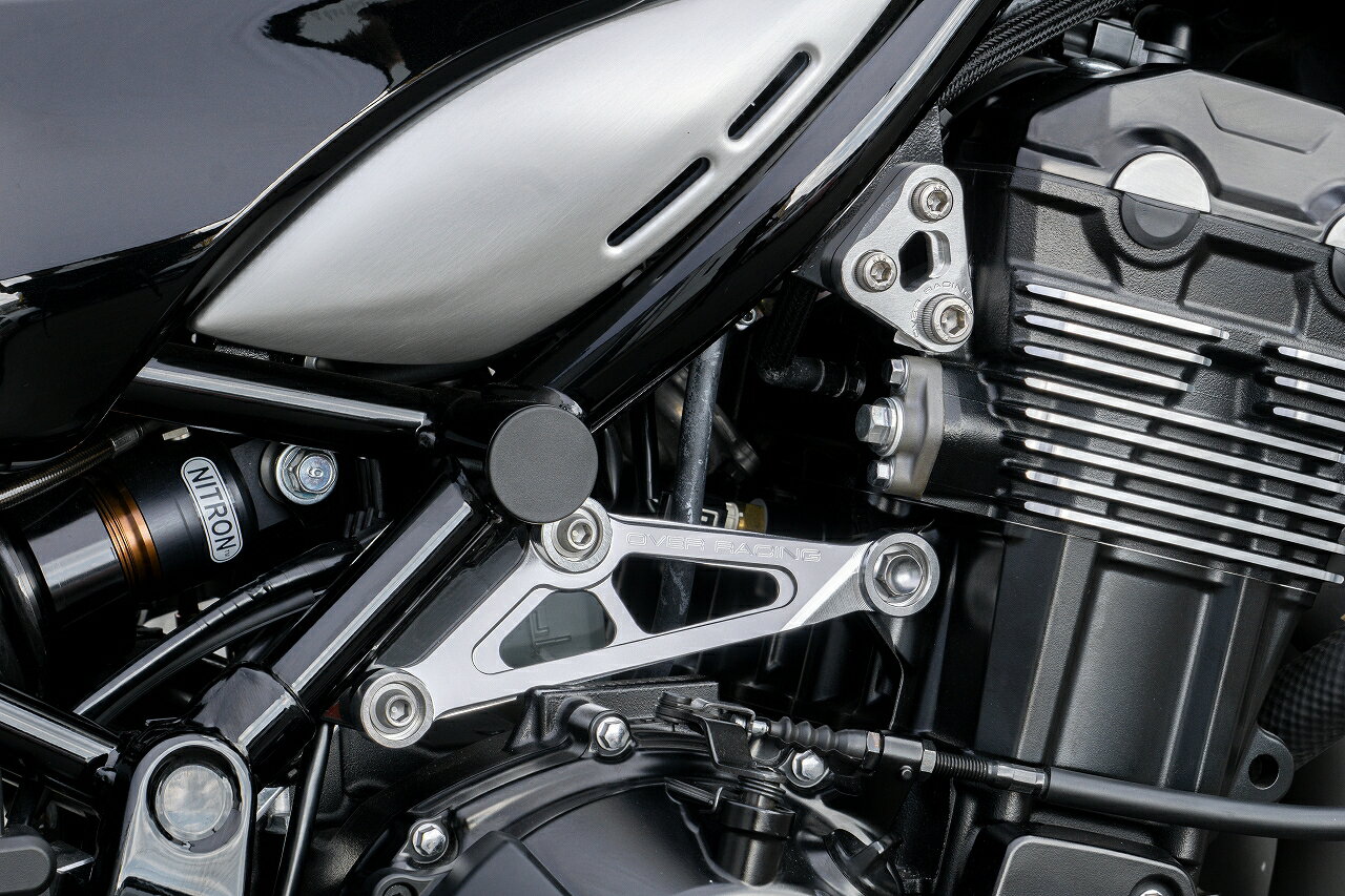 Rakuten - 【在庫有】OVER Racing（オーヴァーレーシング）エンジンハンガー　シルバー　Z900RS　57-71-05