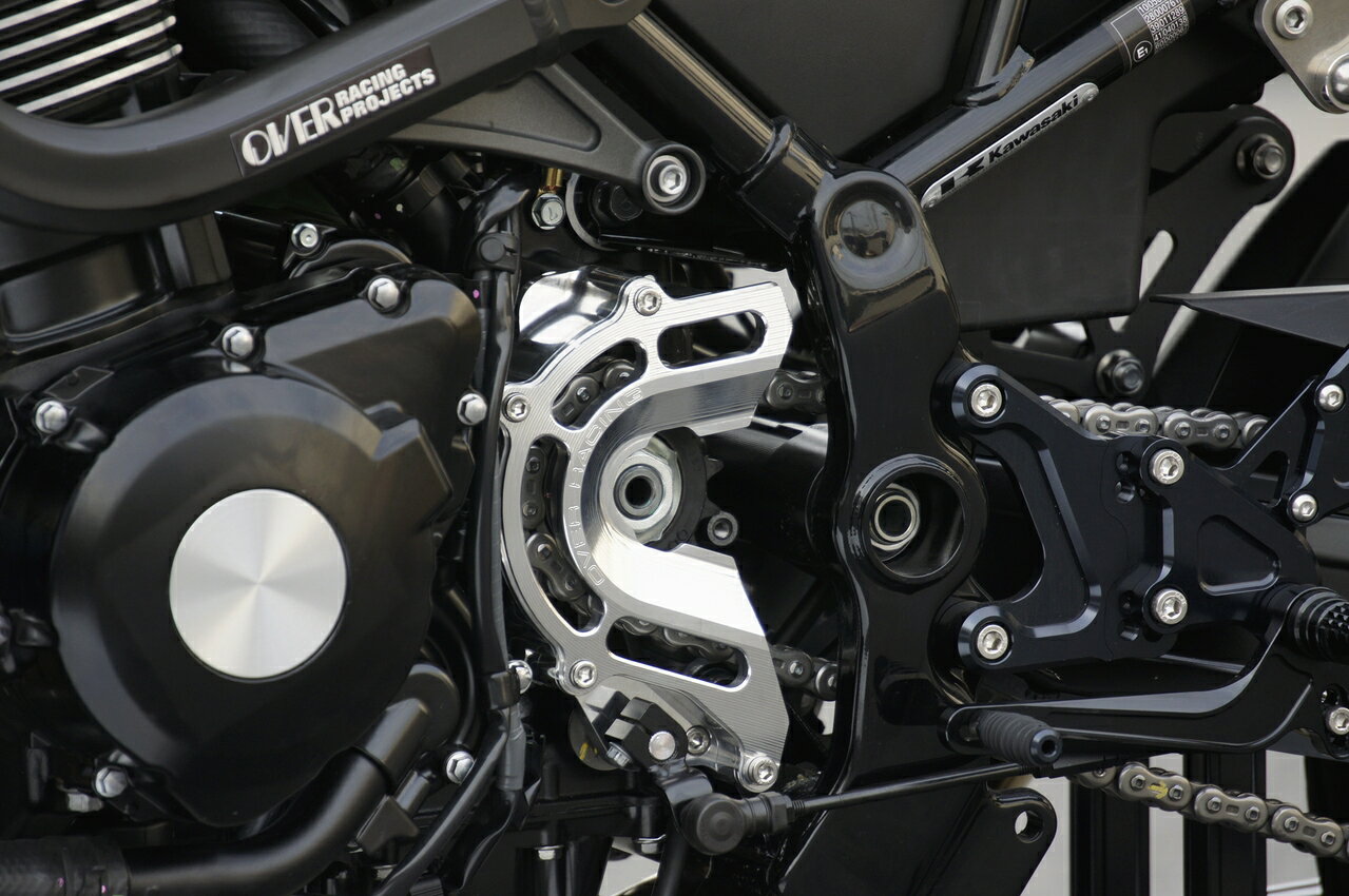 Rakuten - 【在庫有】OVER Racing（オーヴァーレーシング）スプロケットカバー チェンジアシスト付 ブラック Z900RS　57-71-11B